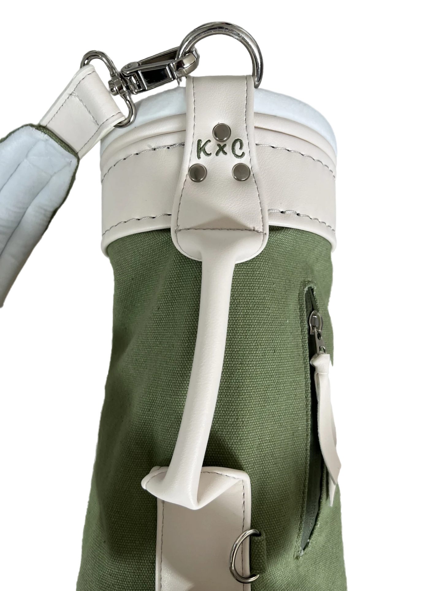 "The John" Green Kiddy x Caddy Canvas Toddler Golf Bag