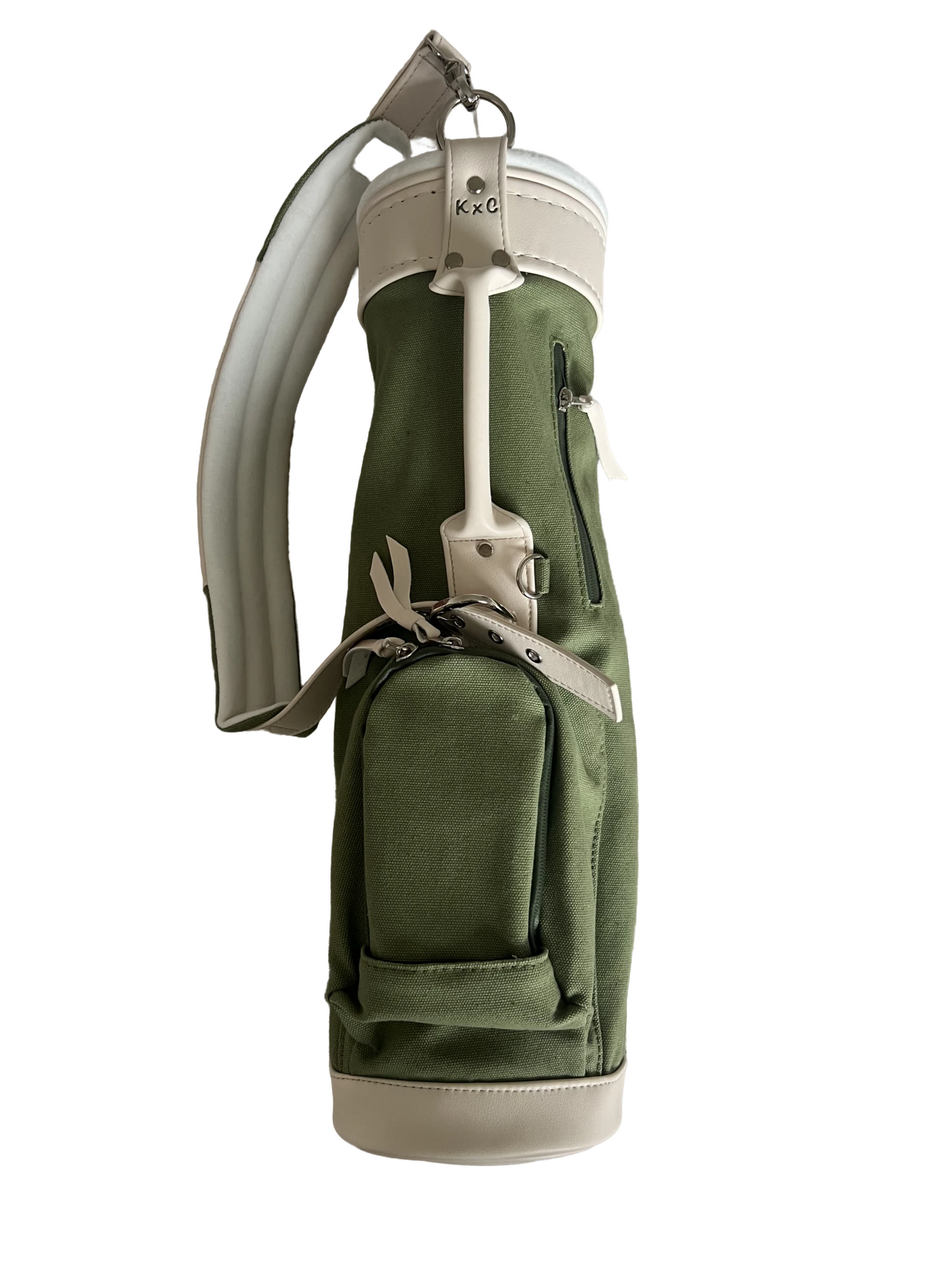 "The John" Green Kiddy x Caddy Canvas Toddler Golf Bag