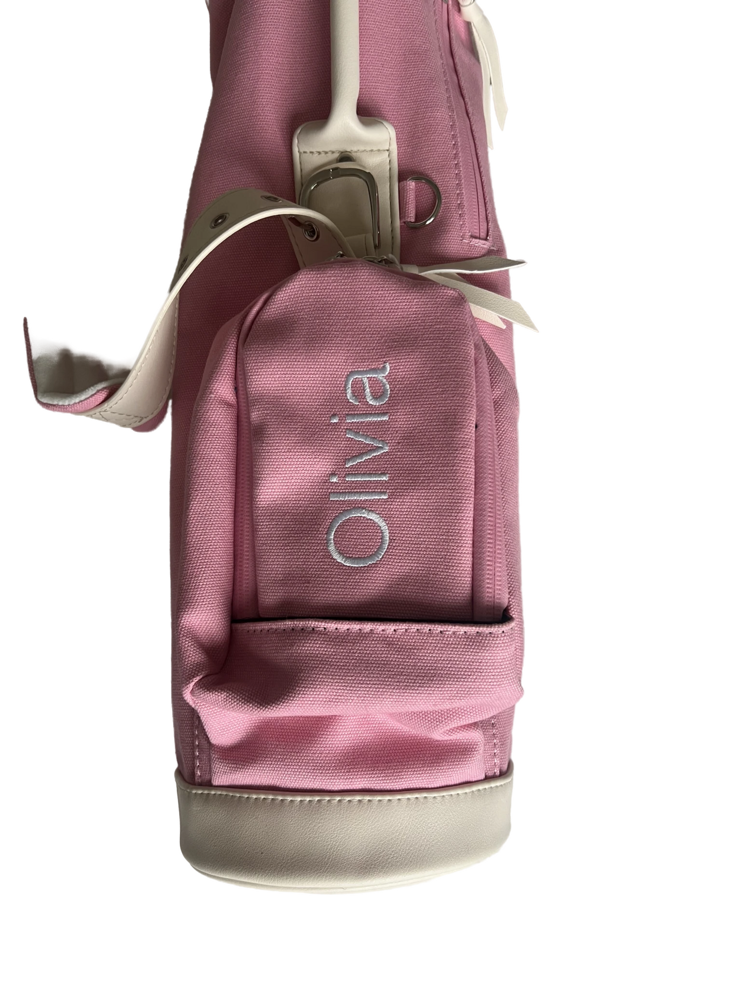 "The Katie" Pink Kiddy x Caddy Canvas Toddler Golf Bag